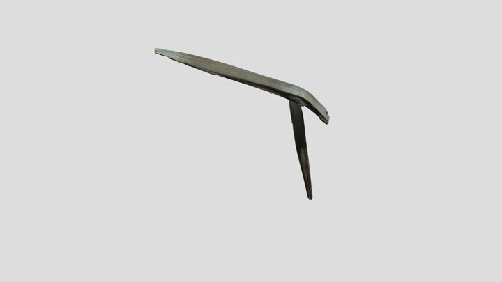 旧豊科町高家の踏鋤 3D Model
