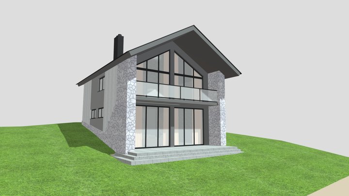Gori, Georgia. GCH 3D Model