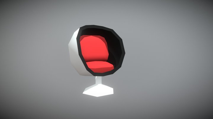 Household Props Challenge Day 03 - Chair 3D Model