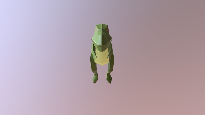 T Rex Animation 3D Model