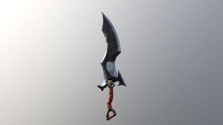 Weapon knife 3D Model