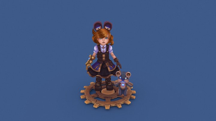 Annie & Tibbers 3D Model