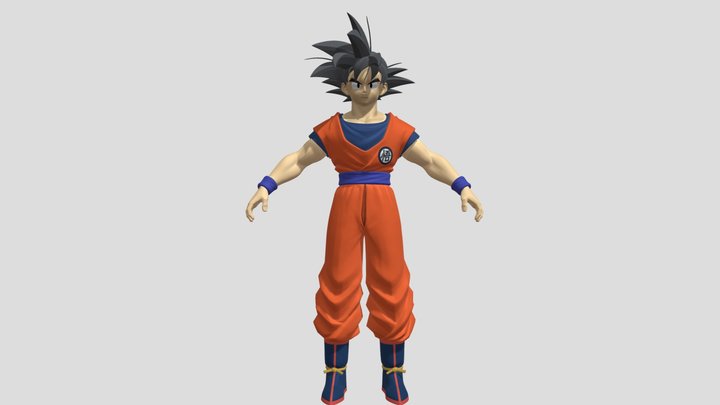 Son Goku - Fortnite Skin – Gratis 3D-model STL
