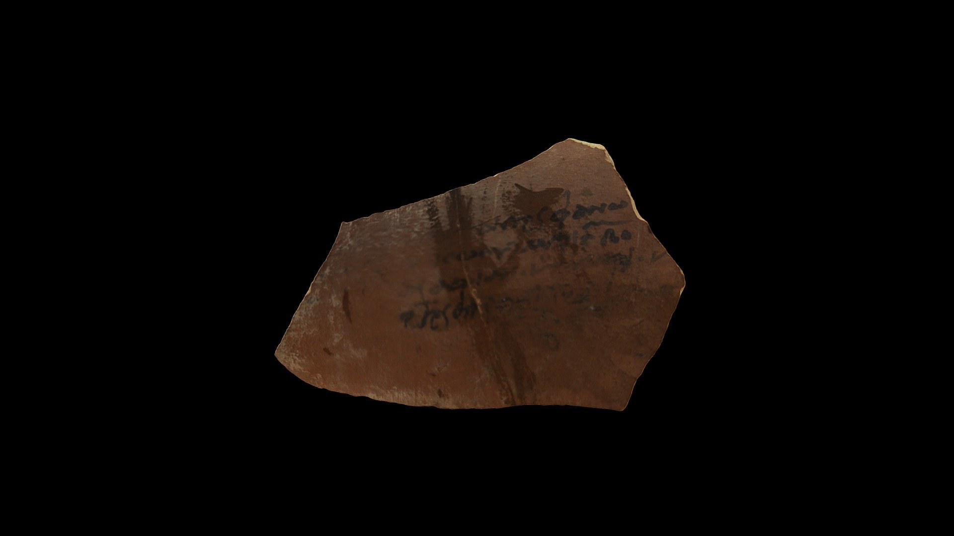 Houghton MS Ostraca 3161