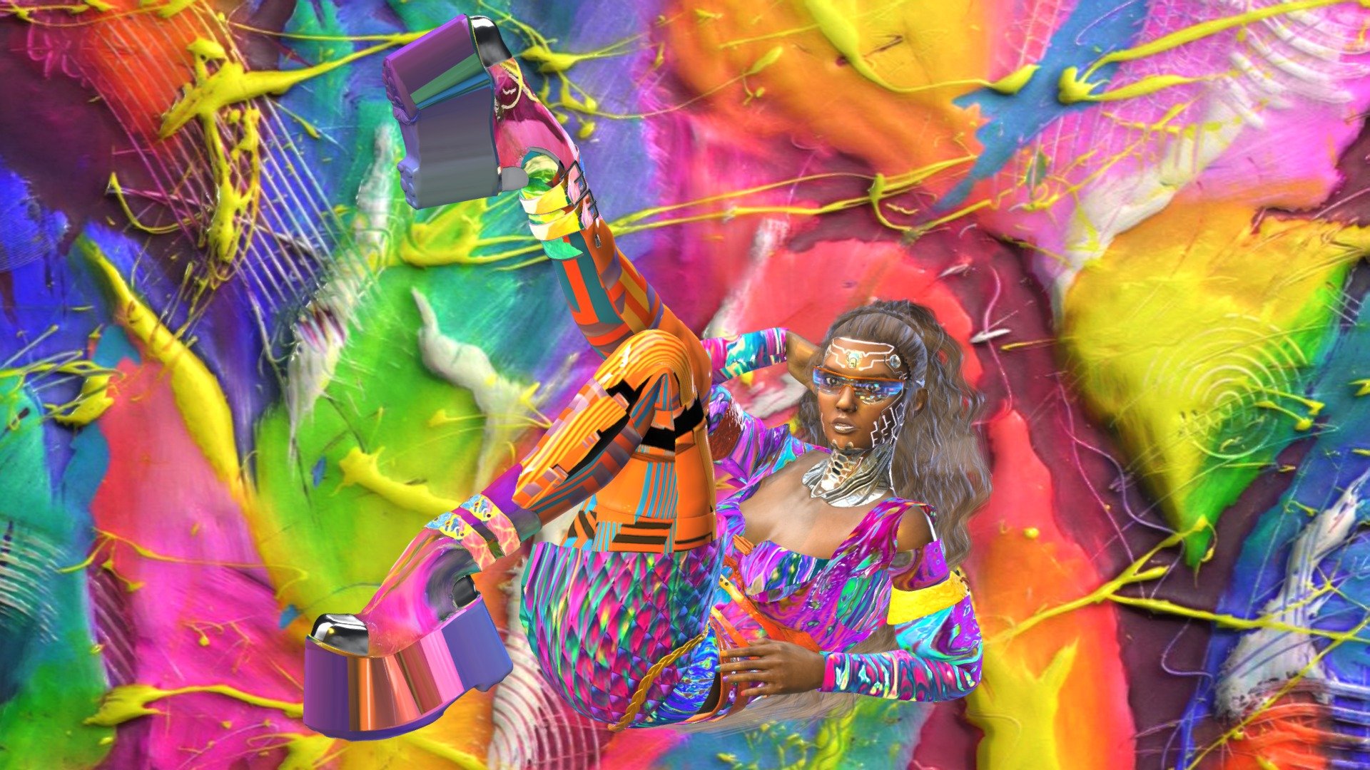 Dipped in colors - 3D model by Miguelangelo Rosario (@miguelangelo2k ...