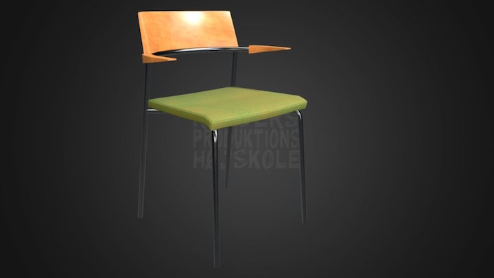 Chair Game Prop Download 3D Model
