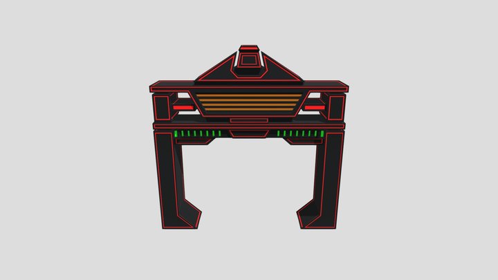 Recognizer - Tron Uprez 3D Model