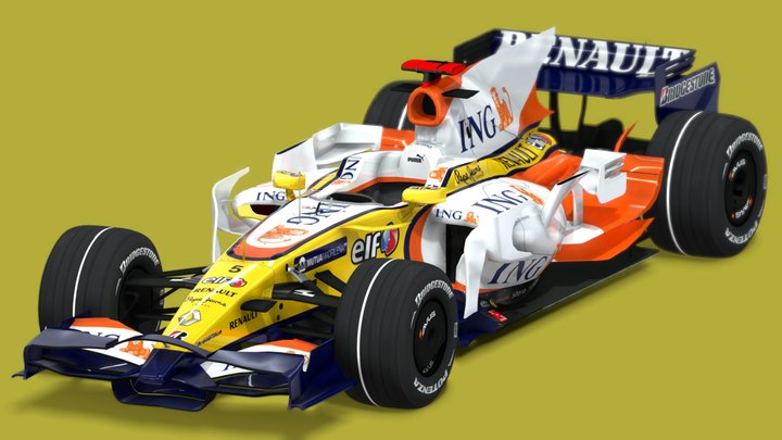 2008 Renault R28 – Modello 3D gratuito STL