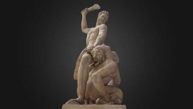 Samson Slaying a Philistine 3D Model