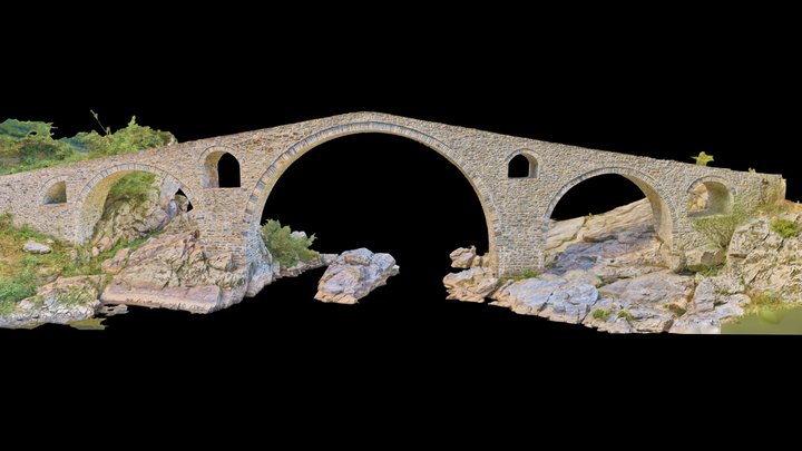 Дяволски мост над р. Арда 3D Model