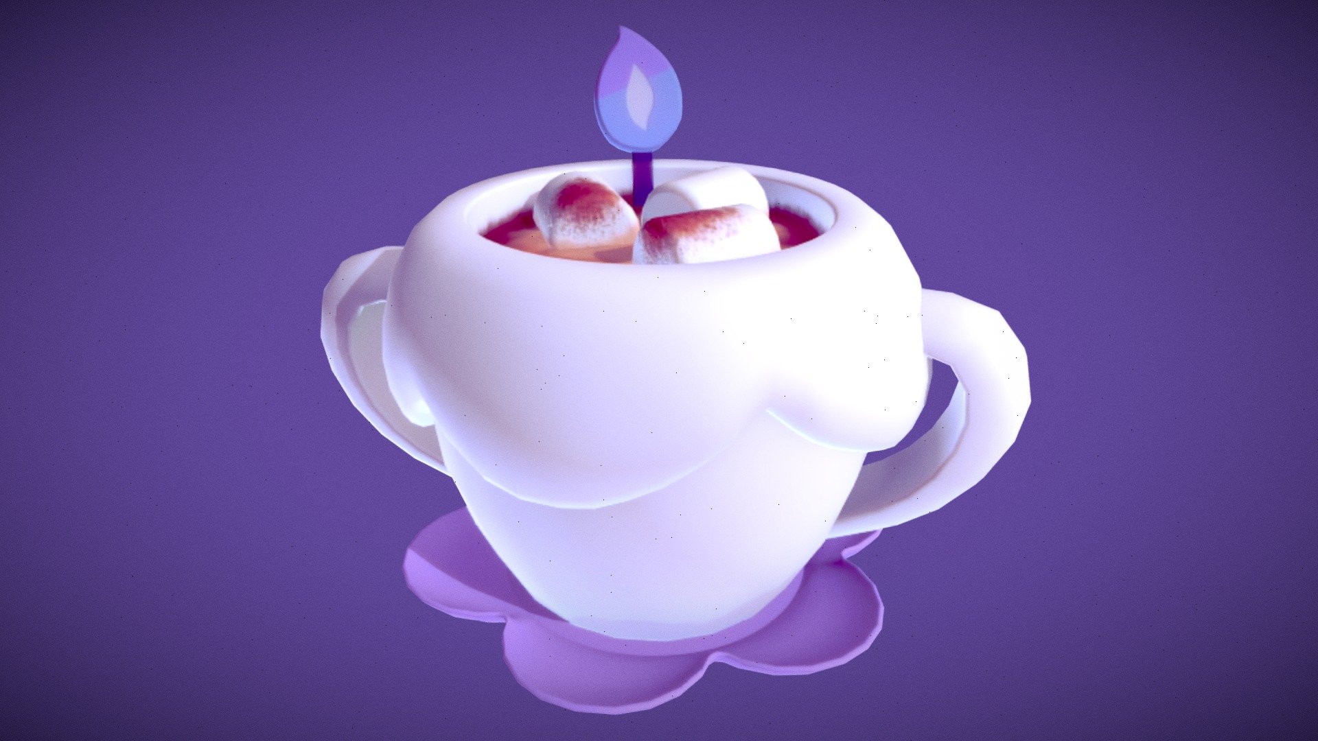 Hot Litwick Cocoa Pokémon Café Remix Fanart 3d Model By Bacobaelisa