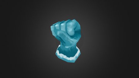 Water Hand 3D Model