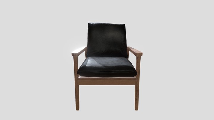 modern_arm_chair_01_4k 3D Model