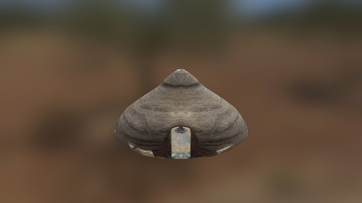 Native House or Building C – Free 3D Model STL