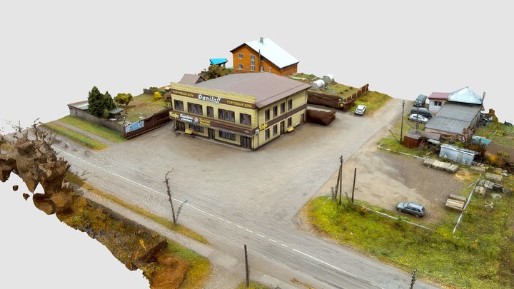 Кафе 3D Model