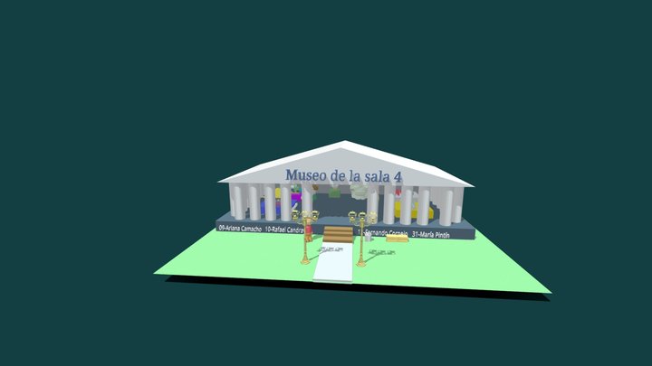 Museo de la sala 4 3D Model