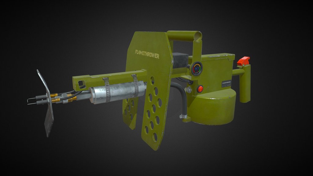 Handheld Flamethrower