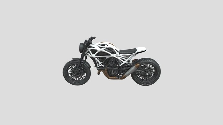 Futuristic Ride 3D Model