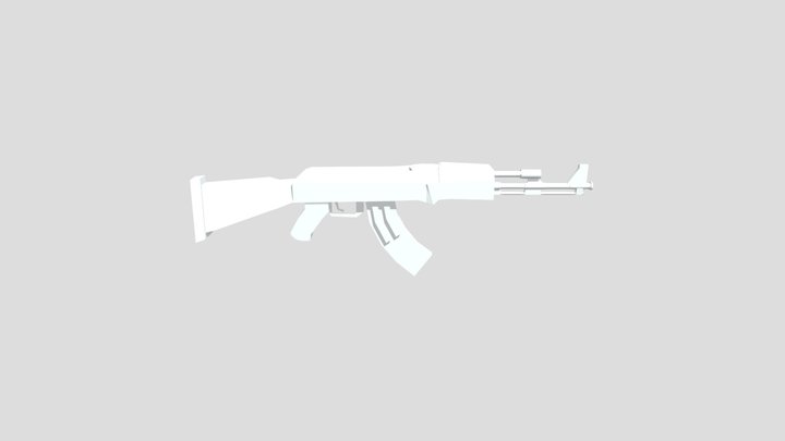 AK47 3D Model