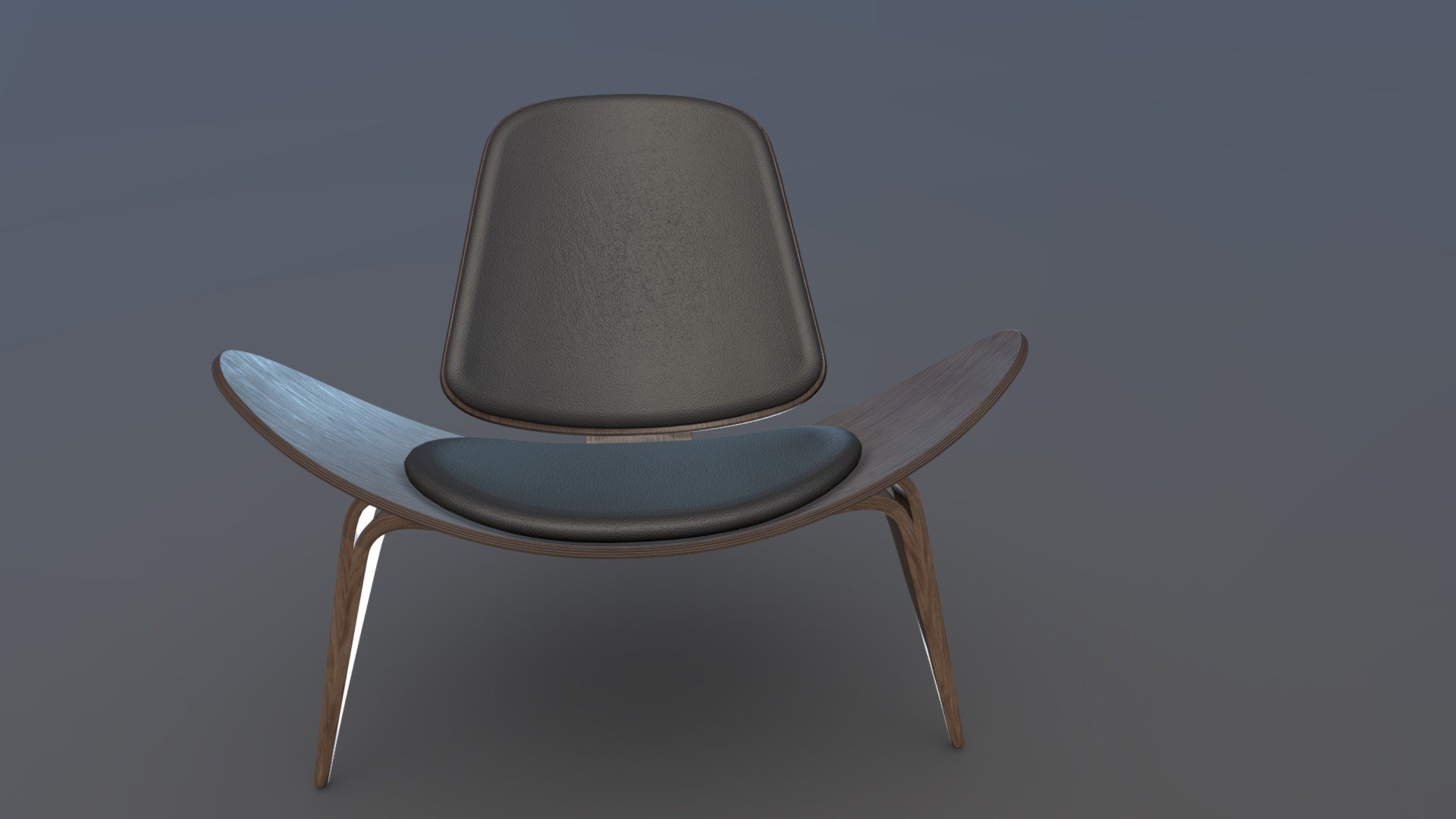 Shell Chair, designed by Hans J. Wegner.