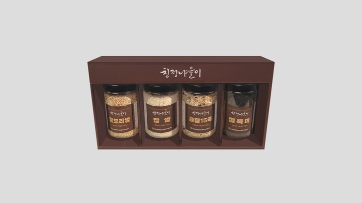 안동_잡곡 3D Model