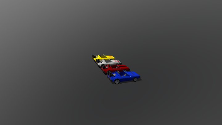 DeLorean 3D Model