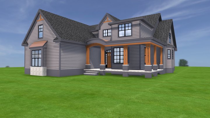 747 3D Model