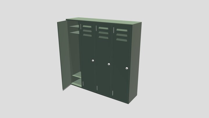 Cloth Boxes Low Poly 3D Model