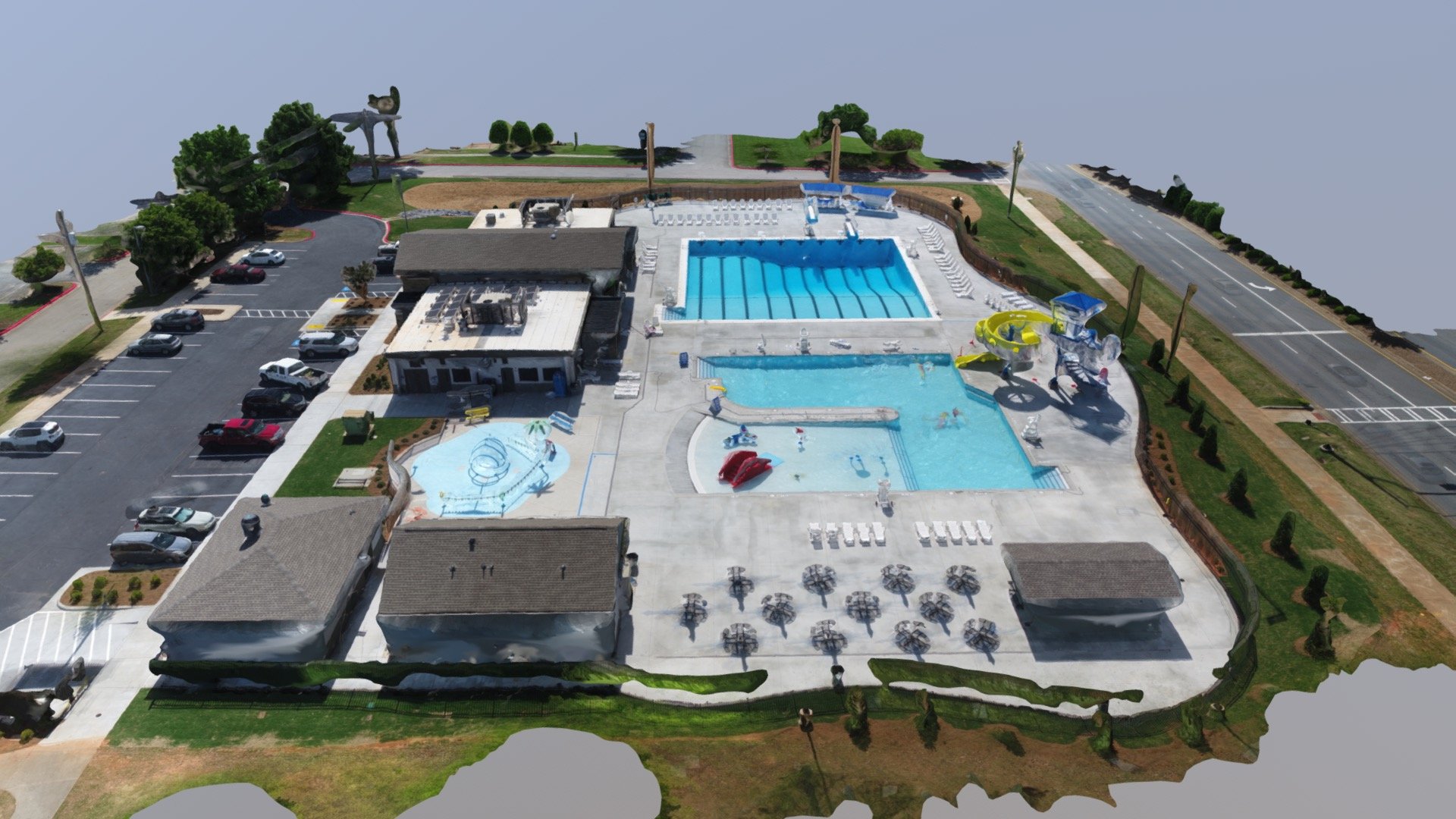 Wills Park Pool 060618 3D model by David White (civilogistix