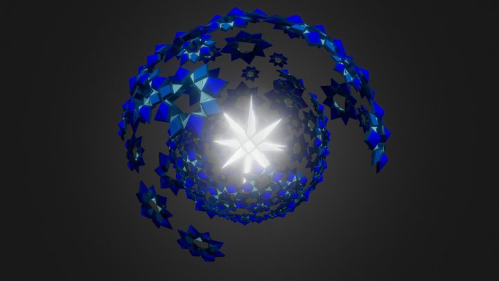 Star_fantasy_draft work 3D Model