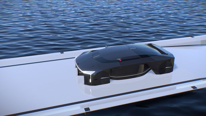 AUDI_A10 Land yacht 3D Model