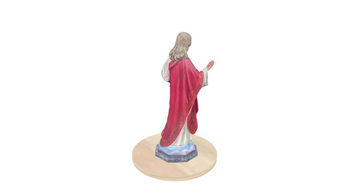 Sagrat Cor de Jesús 3D Model