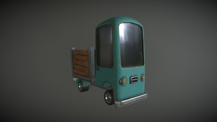 Old Truck 3D Model