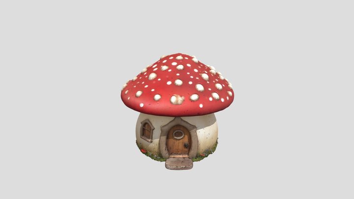 smurfs house 3D Model