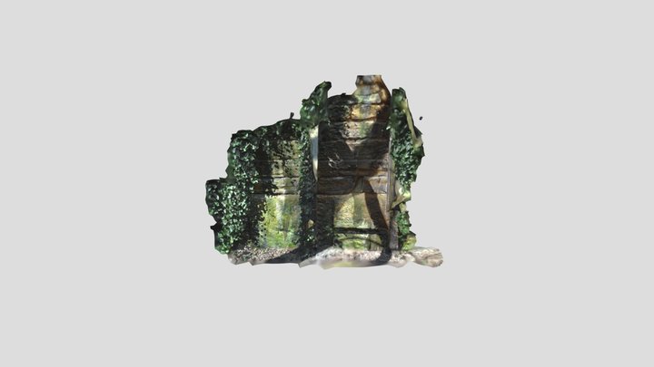 Wall in Sunlight 3D Model