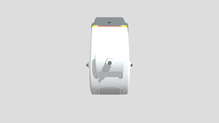 "Delpha" delivery-robot 3D Model