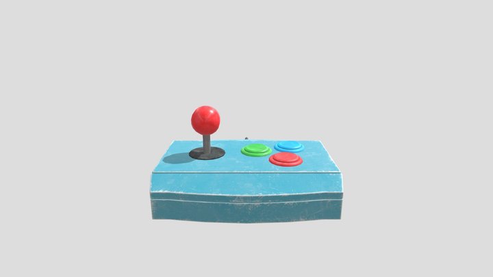 AAC202_A2_SophiaSantos_ArcadeMat 3D Model