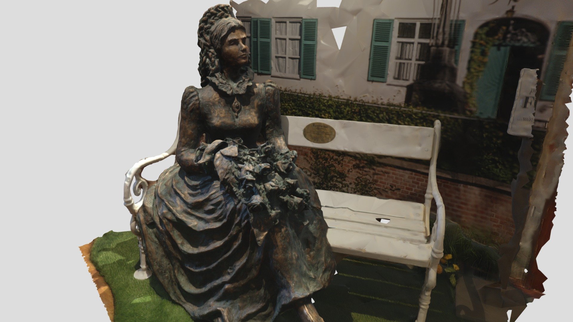 Bronzestatue von Kaiserin Sisi