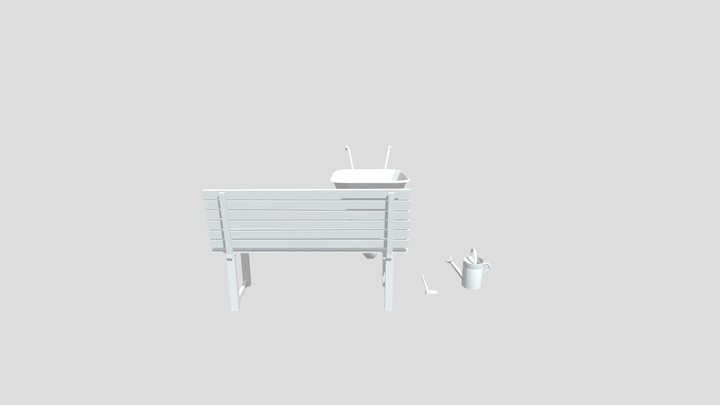 Eco House - Unwrap 3 + Model 1 3D Model