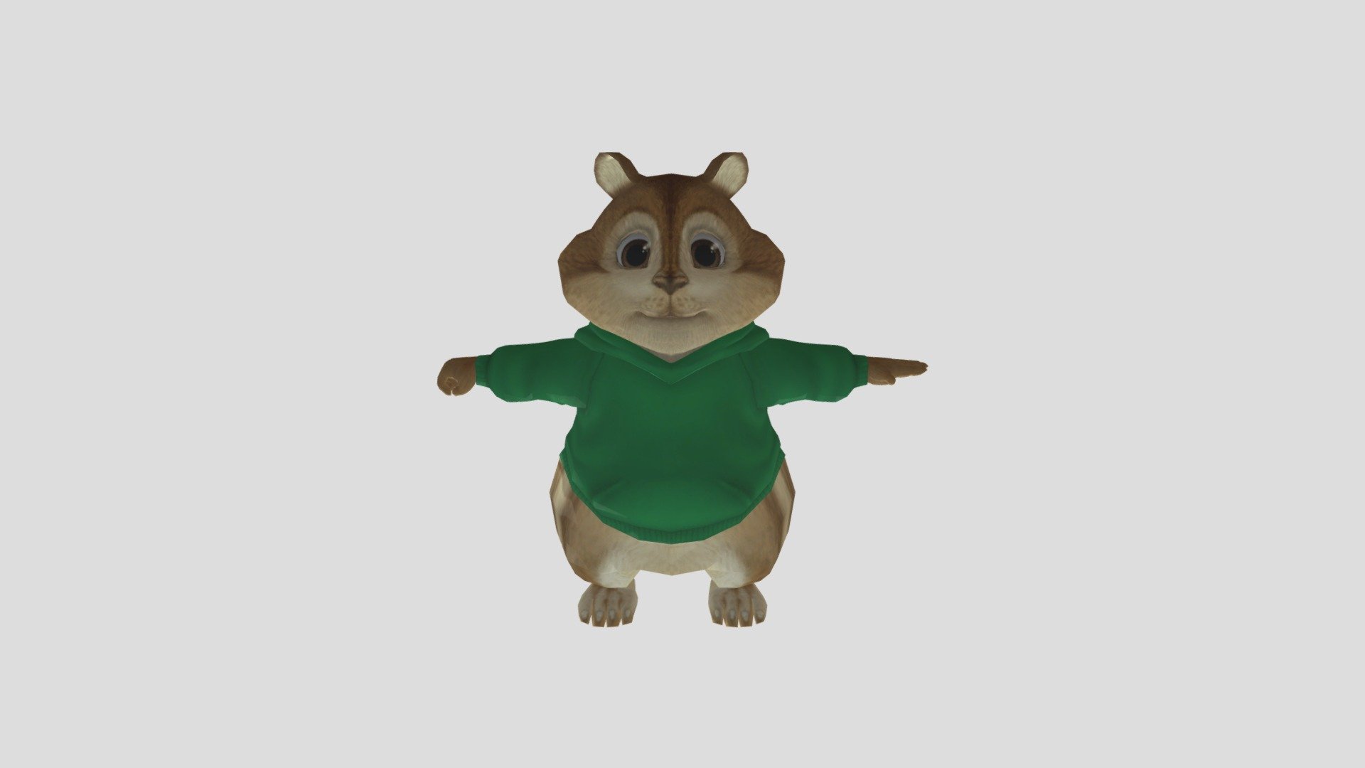 Alvin And The Chipmunks - Theodore - Download Free 3D model by  showbizchannel224 (@showbizchannel224) [ce2c5bd]