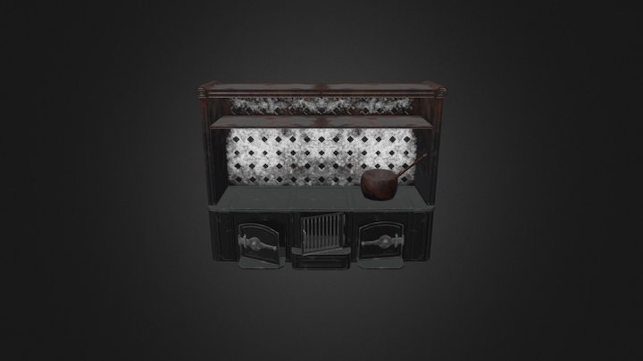Victorian oven 3D Model