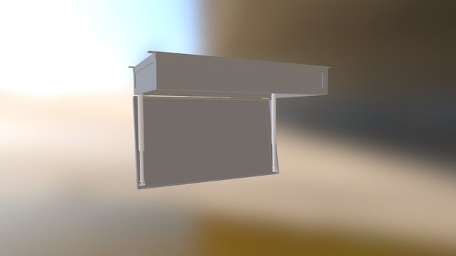 Crane Cab Elecronic Box 3D Model