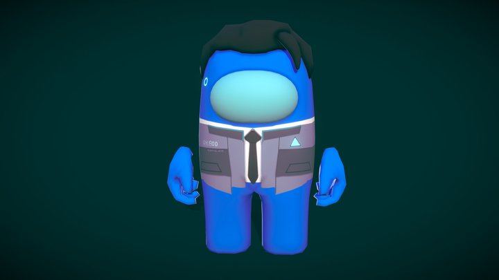 Among Us Connor 3D Model