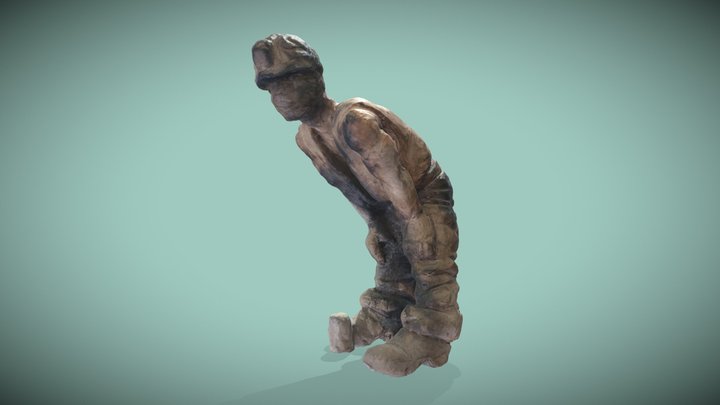 My clay miner 3D Model