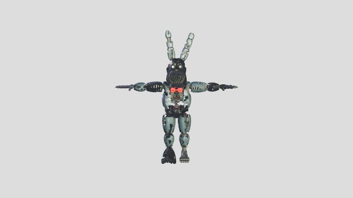 Nightmare bonnie 3D Model