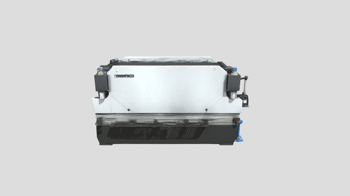 MetalTec Press Brake Machine 3D Model