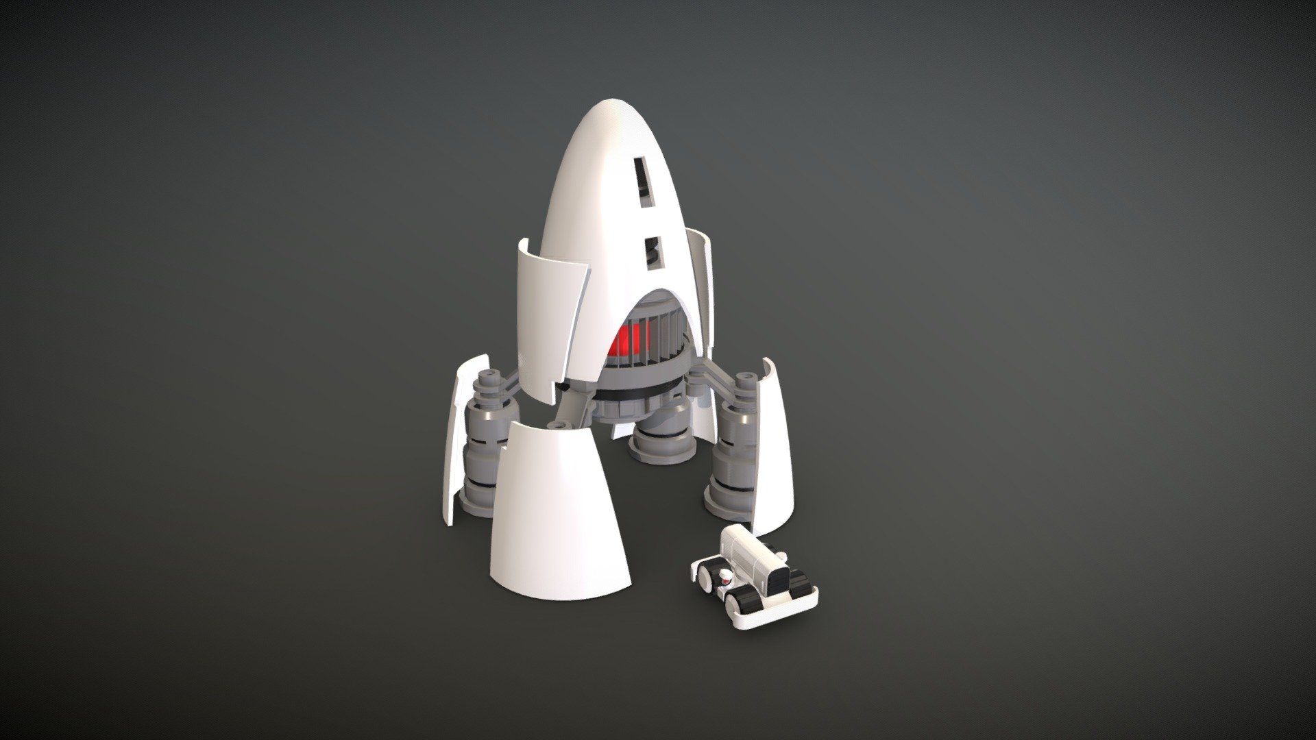 Rover Wars Base - 3D model by Sakari Games (@sakarigames) [ce2e61e ...