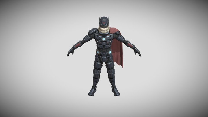 End's Reach Player Character 3D Model