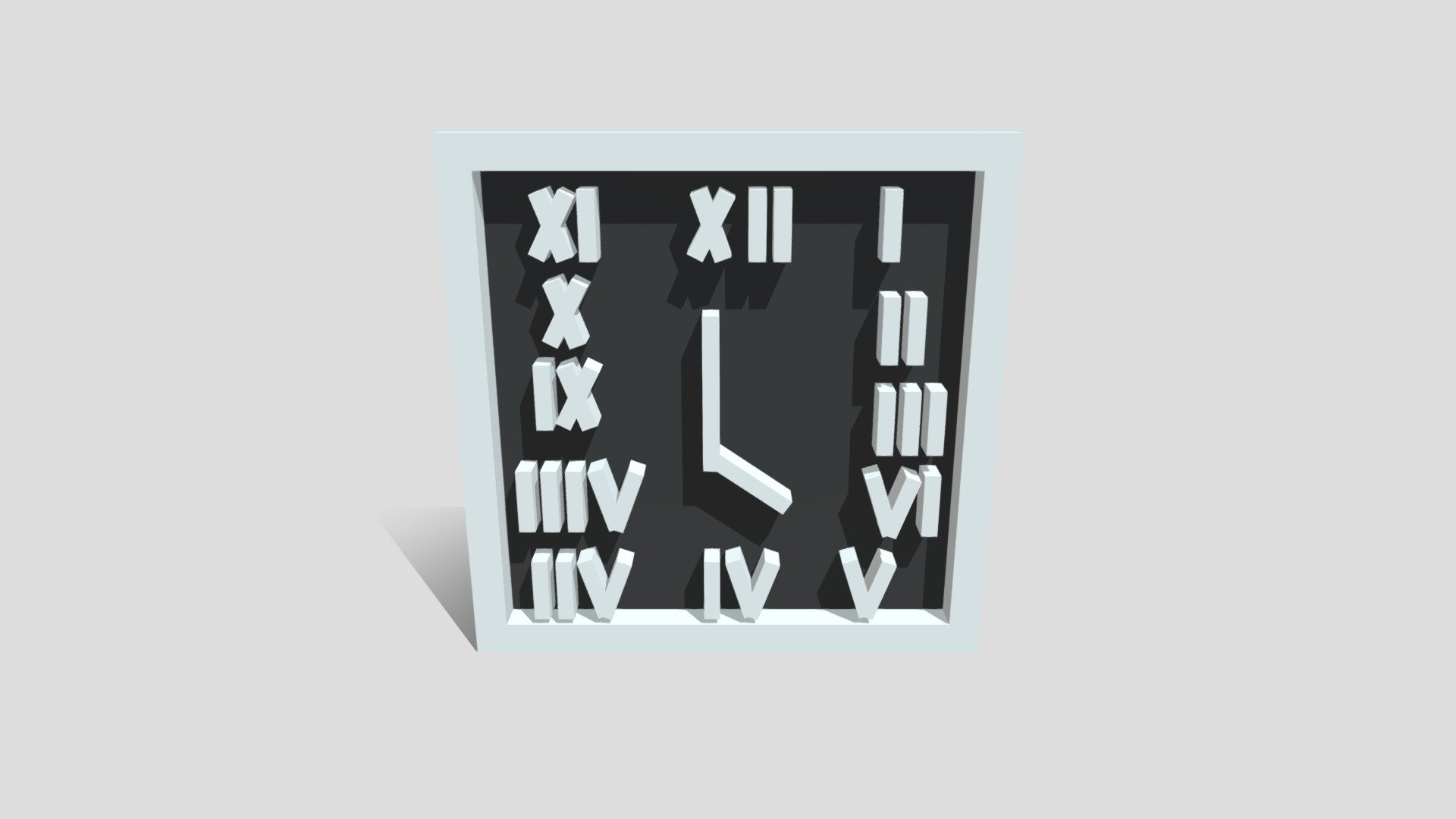 Clock - 3D model by ErterIdk [ce2f334] - Sketchfab