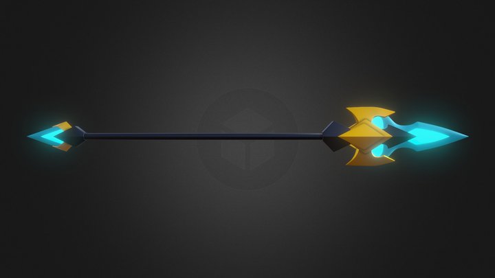 Brawlhalla - The Mixup Spear Skin 3D Model